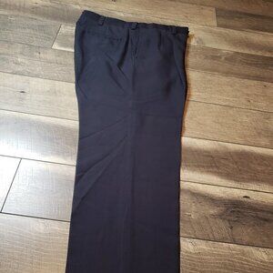 Haggar Dress Pants -Navy- Pleated dress pant